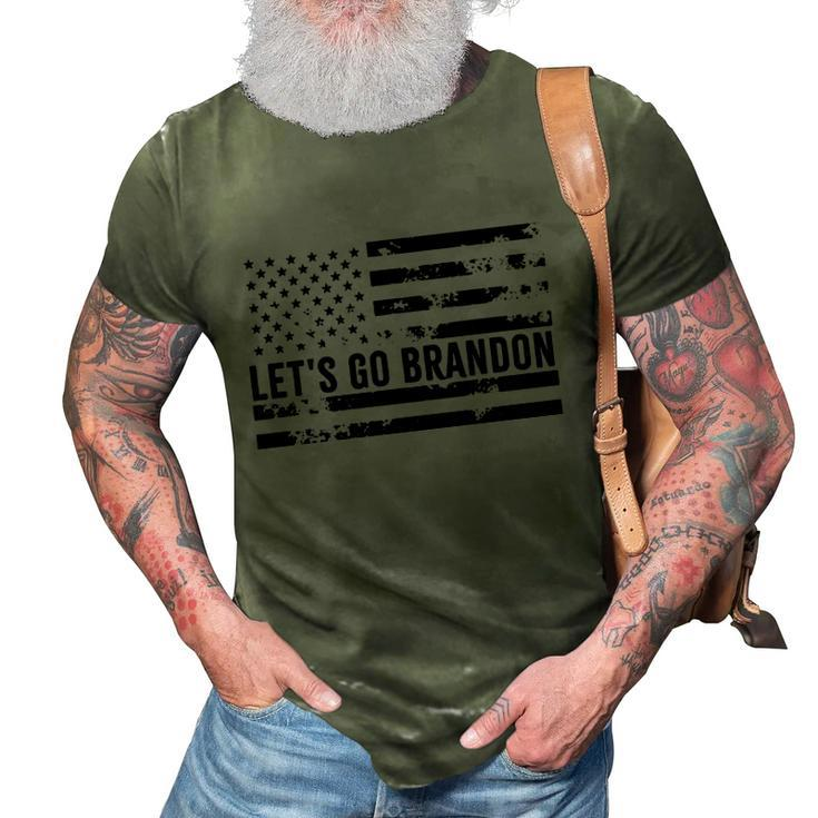Funny Anti Biden Brandon Chant Brandon Brandon Biden Lets Go Brandon Biden 3D Print Casual Tshirt