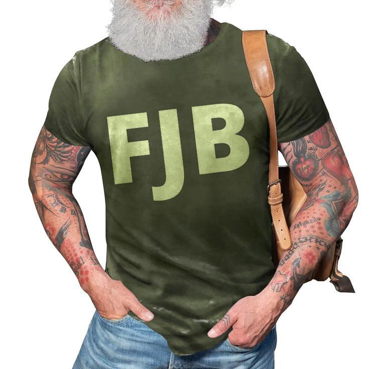 Funny Anti Biden Fjb Pro America F Biden Fjb V2 3D Print Casual Tshirt