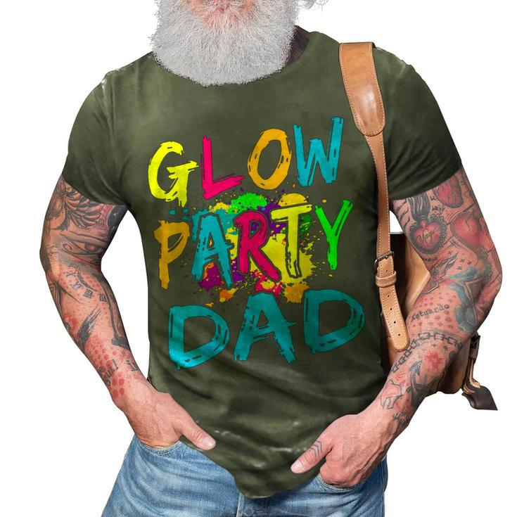 Glow Party Clothing Glow Party T  Glow Party Dad  V2 3D Print Casual Tshirt