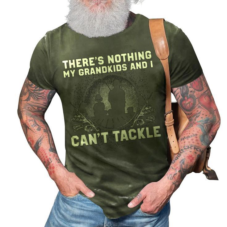 Grandkids Cant Tackle 3D Print Casual Tshirt