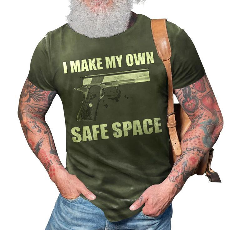 I Make My Own Safe Space 3D Print Casual Tshirt