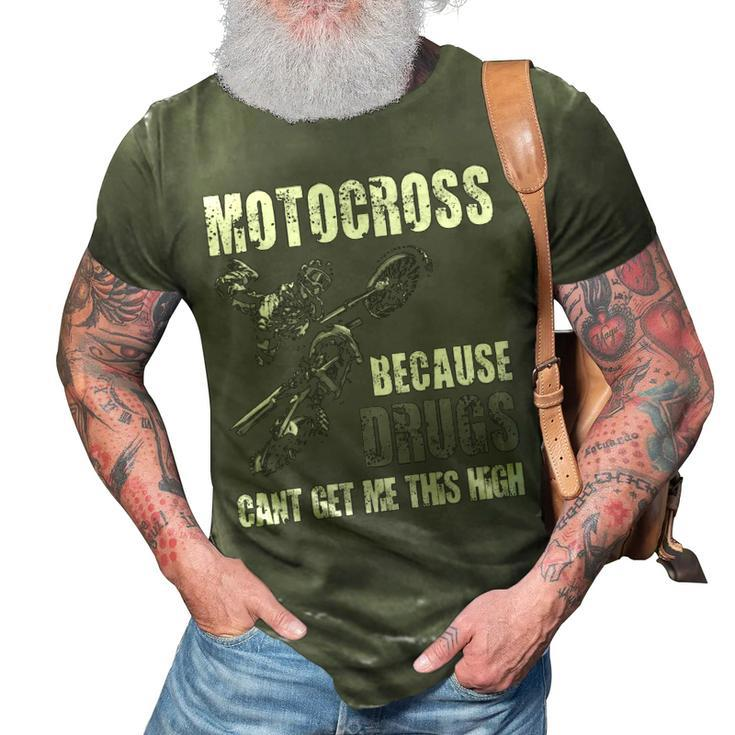 Motocross - Get You This High 3D Print Casual Tshirt