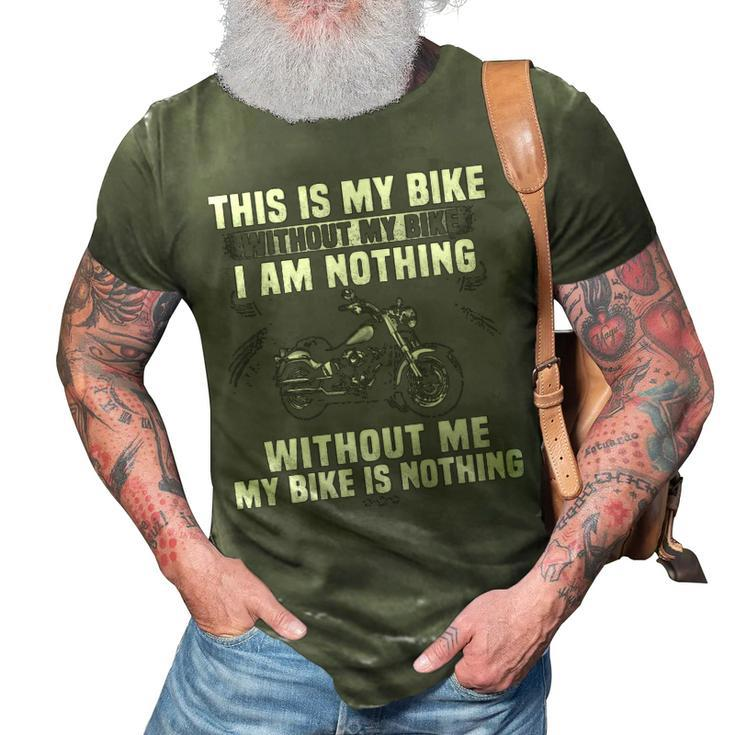 This Is My Bike 3D Print Casual Tshirt