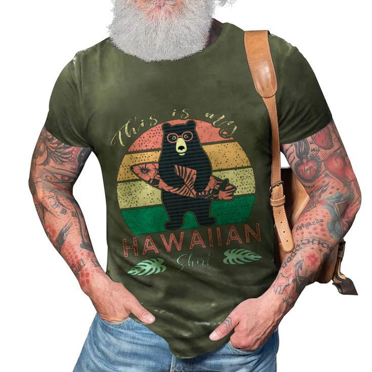 This Is My Hawaiian Cool Gift 3D Print Casual Tshirt