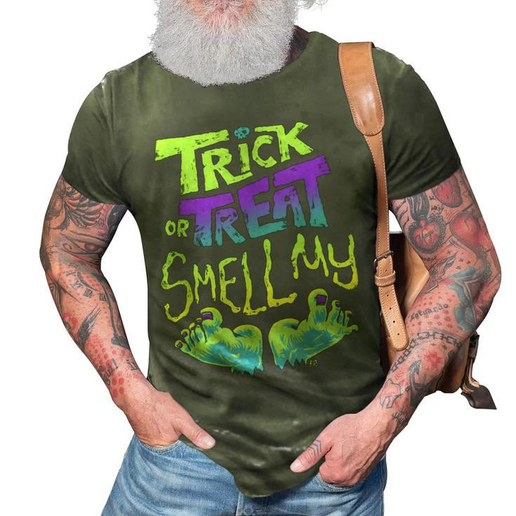 Trick Or Treat Smell My Feet - Halloween  3D Print Casual Tshirt