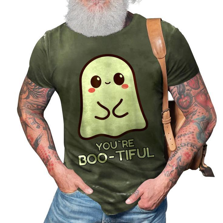 You Are Boo-Tiful – Halloween Trick Or Treat Ghost  3D Print Casual Tshirt