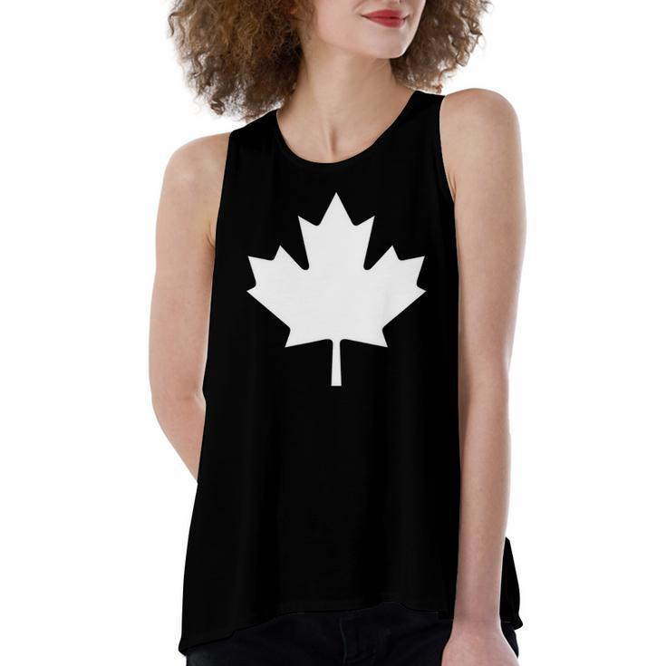 Canadian Flag  Maple Leaf Canada Day Women's Loose Tank Top