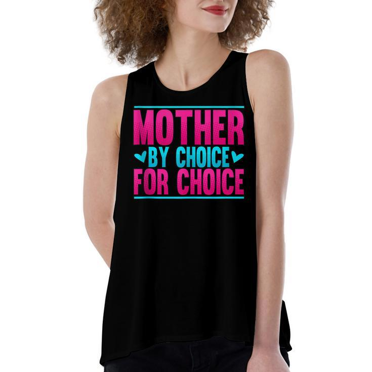 Mother By Choice For Choice Pro Choice Feminism Women's Loose Fit Open Back Split Tank Top