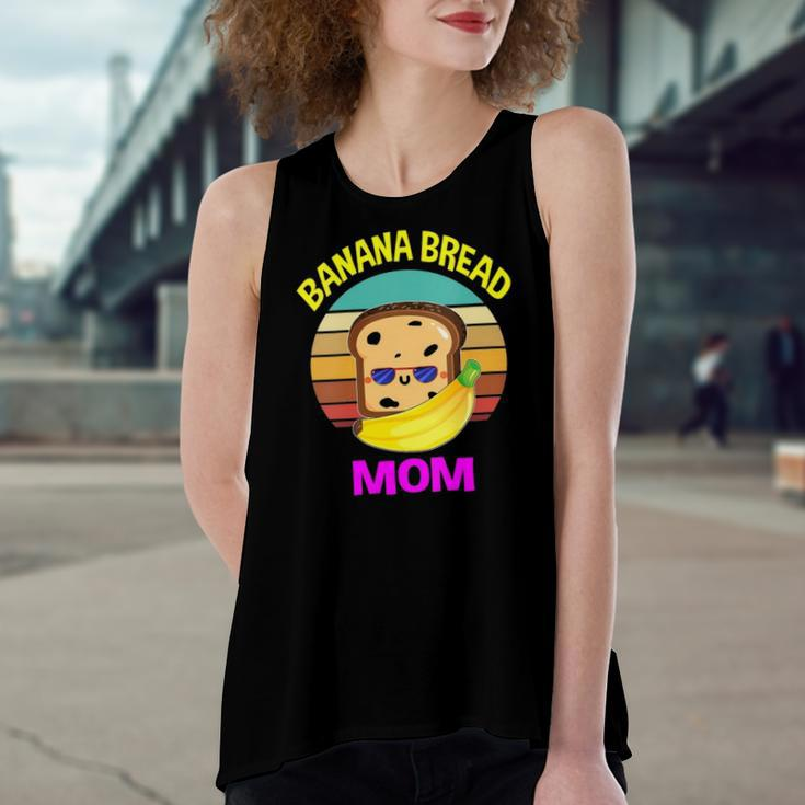 Banana Bread Mom Lovers Food Vegan Mama Mothers Women's Loose Tank Top