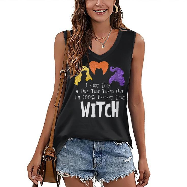 Womens I Just Took A Dna Test Turns Out Im 100 Percent That Witch Women's Vneck Tank Top