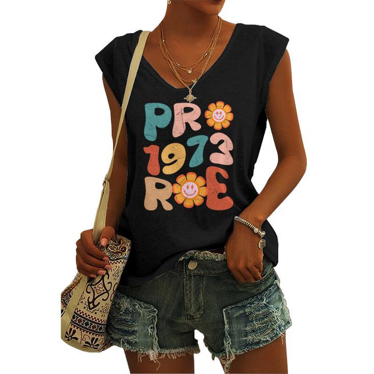 Reproductive Rights Pro Choice Pro 1973 Roe Women's Vneck Tank Top