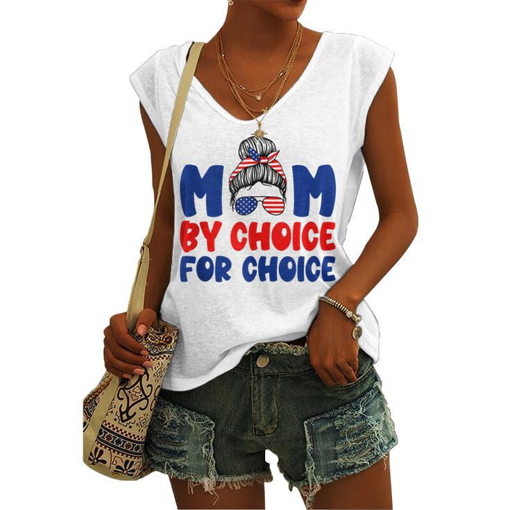 Mother By Choice For Choice Pro Choice Feminist Women Rights Women's Vneck Tank Top