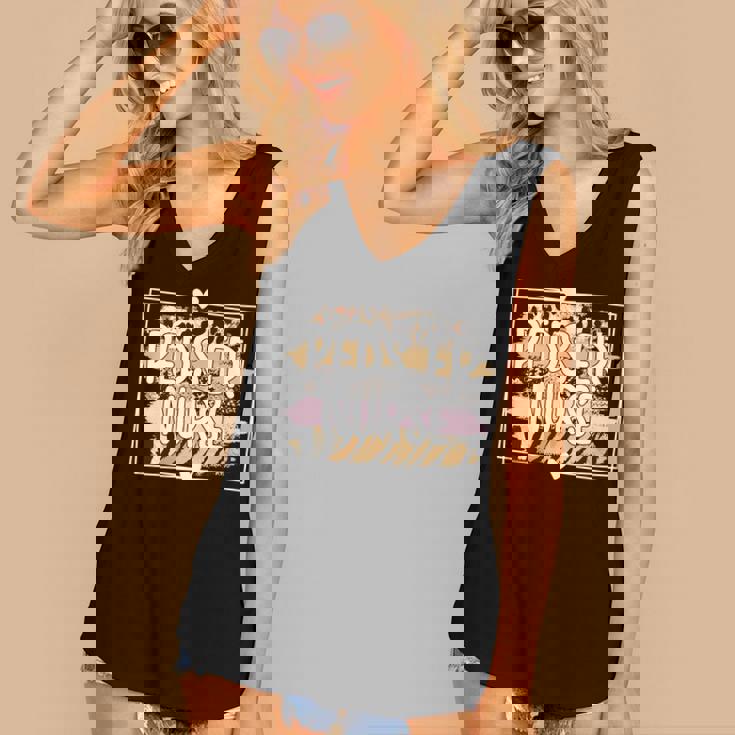 Pediatric Emergency Nurse Proud Pediatric Er Nurse Women's V-neck Casual Sleeveless Tank Top