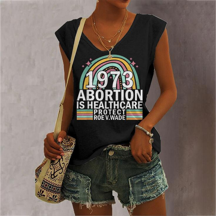 Protect Roe V Wade 1973 Abortion Is Healthcare Women's Vneck Tank Top
