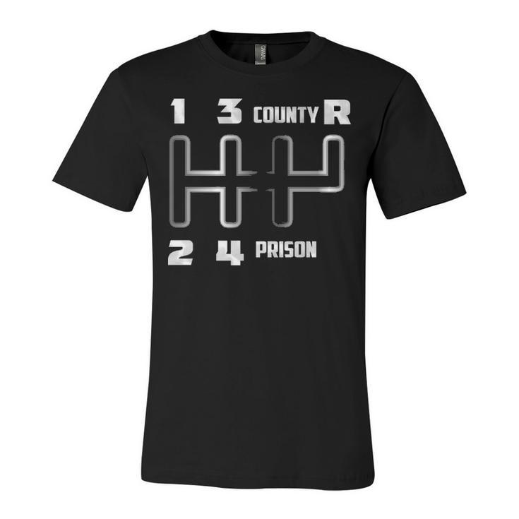 1 2 3 County Prison Unisex Jersey Short Sleeve Crewneck Tshirt