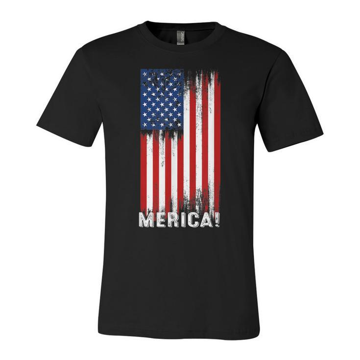 4Th Of July Independence Day Us American Flag Patriotic  Unisex Jersey Short Sleeve Crewneck Tshirt