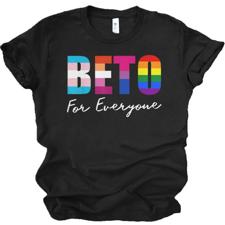 Beto For Everyone Gay Pride  Men Women T-shirt Unisex Jersey Short Sleeve Crewneck Tee