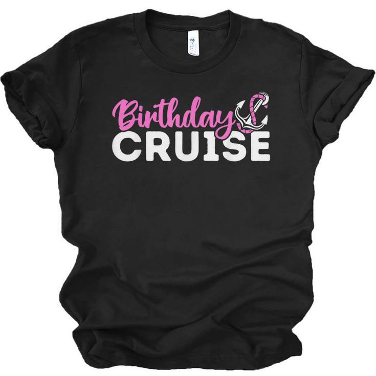 Birthday Cruise Party Friends For Cousin Reunion Trip 2022  Men Women T-shirt Unisex Jersey Short Sleeve Crewneck Tee