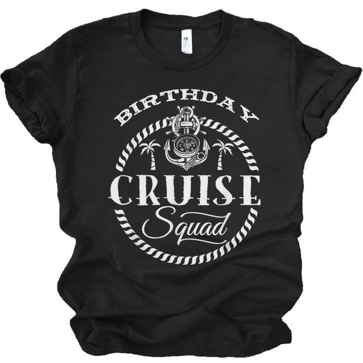 Birthday Cruise Squad Birthday Party Cruise Squad 2022  V2 Men Women T-shirt Unisex Jersey Short Sleeve Crewneck Tee
