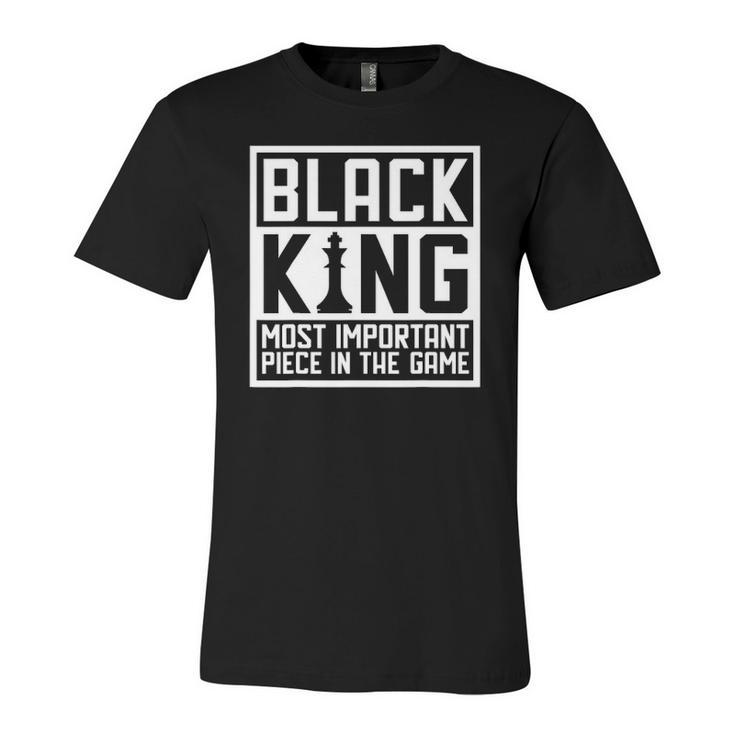 Black King The Most Important Piece In The Game African Jersey T-Shirt