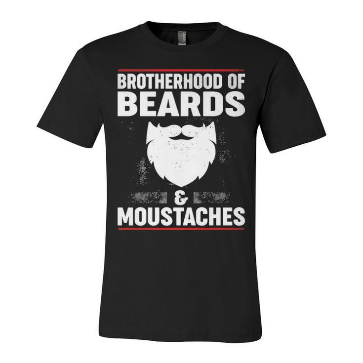 Brotherhood Beards Unisex Jersey Short Sleeve Crewneck Tshirt