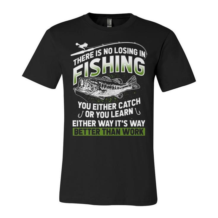 Catch Or Learn Unisex Jersey Short Sleeve Crewneck Tshirt