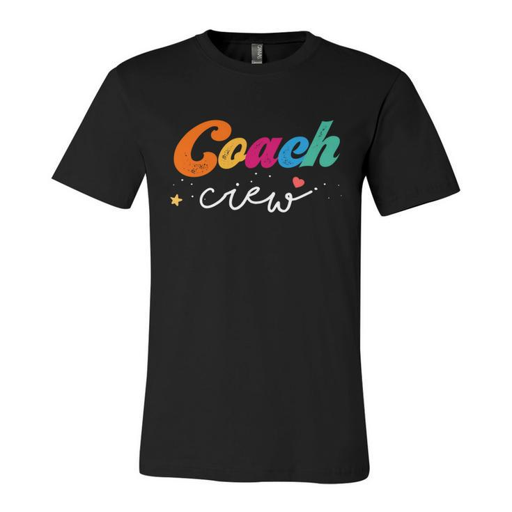 Coach Crew Instructional Coach Reading Career Literacy Pe Gift V3 Unisex Jersey Short Sleeve Crewneck Tshirt