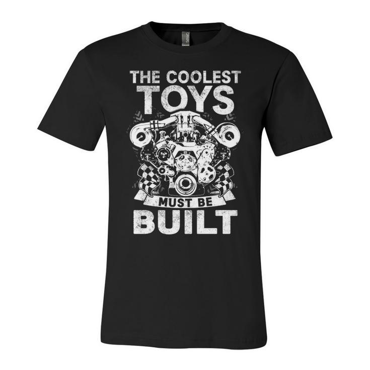 Coolest Toys - Built Unisex Jersey Short Sleeve Crewneck Tshirt