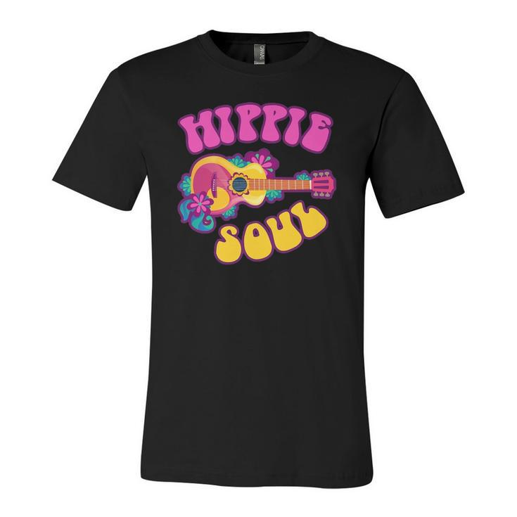 Costume Hippie Soul Halloween Retro Party Jersey T-Shirt
