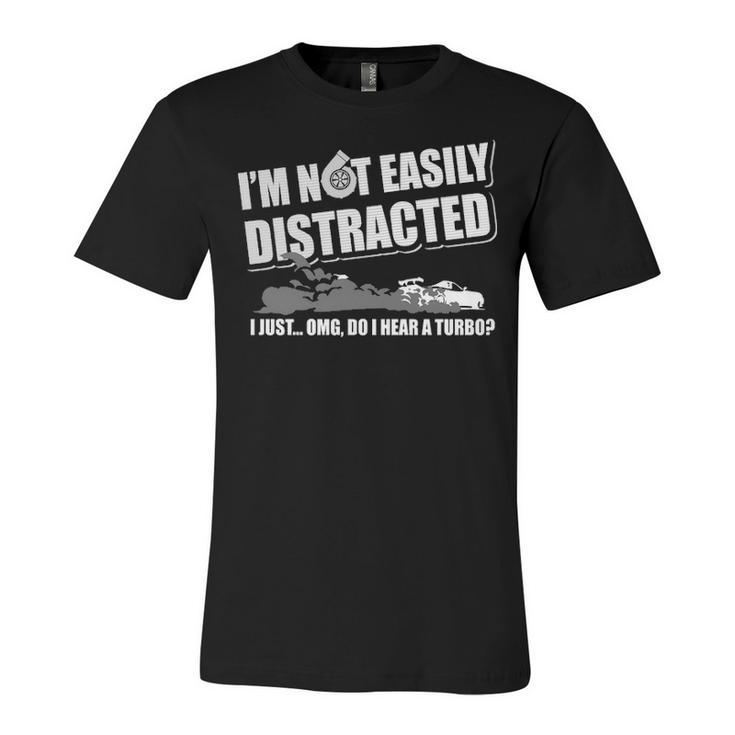 Easily Distracted - Turbo Unisex Jersey Short Sleeve Crewneck Tshirt