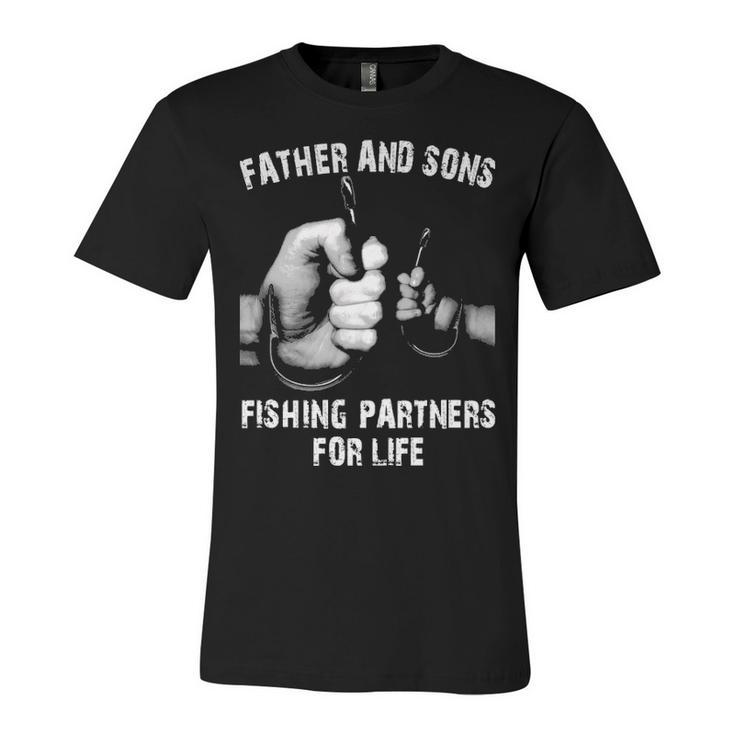 Father & Sons - Fishing Partners Unisex Jersey Short Sleeve Crewneck Tshirt