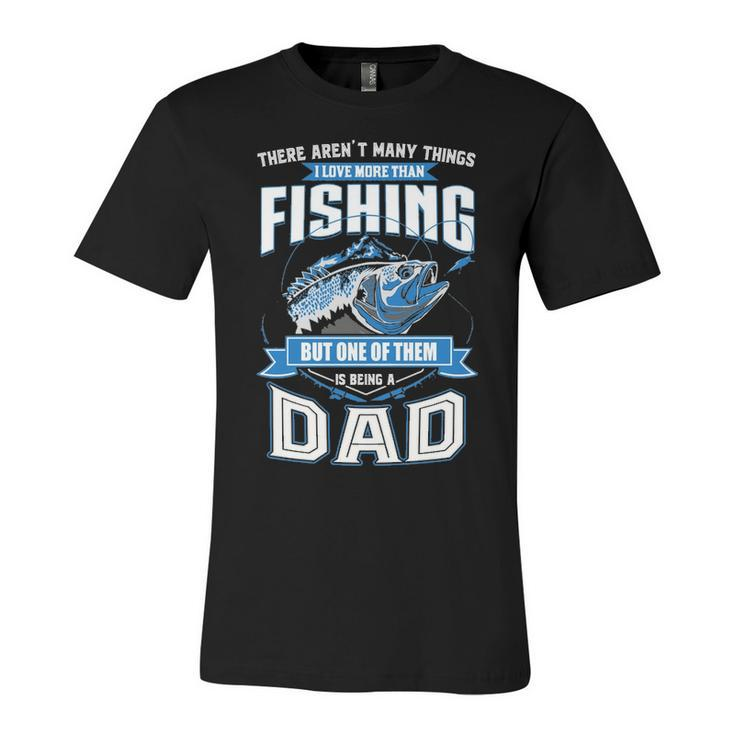 Fishing Dad V2 Unisex Jersey Short Sleeve Crewneck Tshirt