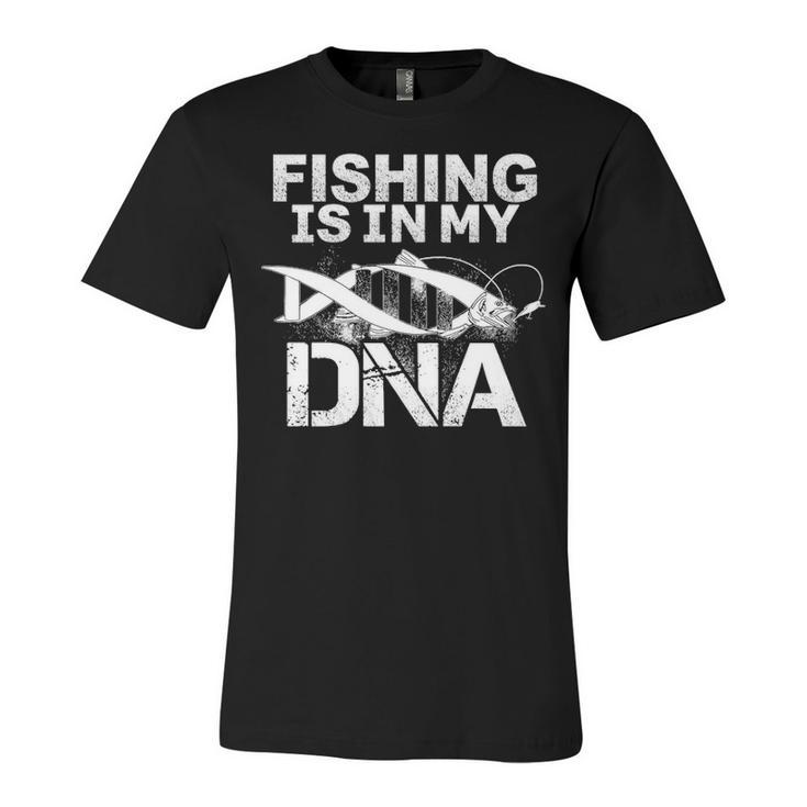 Fishing - Dna Unisex Jersey Short Sleeve Crewneck Tshirt