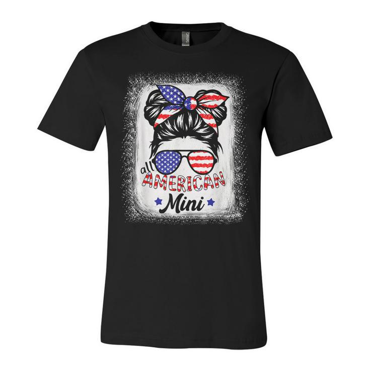 Funny All American Mini  Patriotic July 4Th Daughter  Unisex Jersey Short Sleeve Crewneck Tshirt