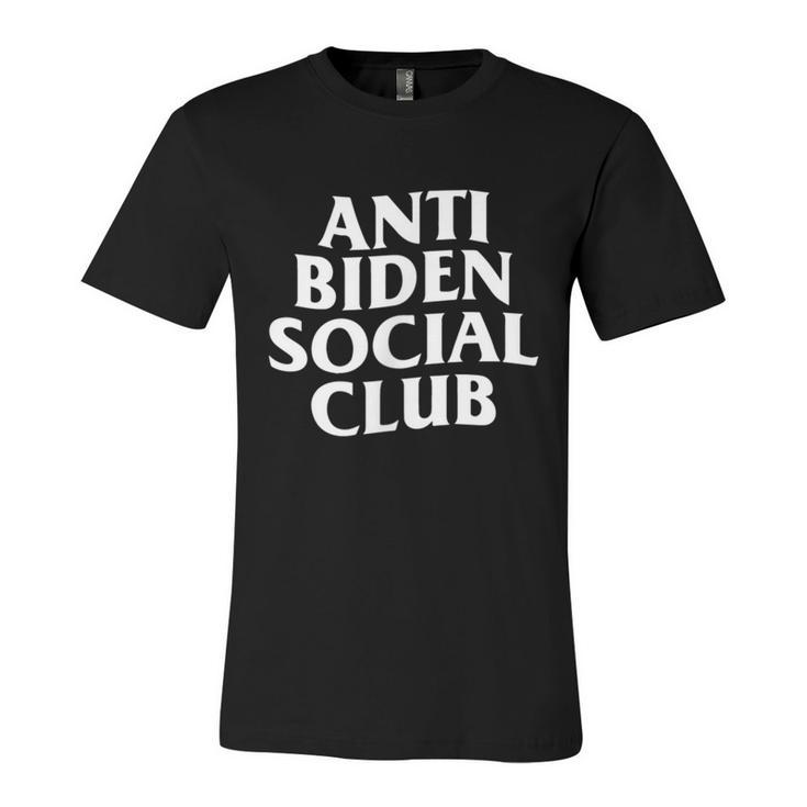 Funny Anti Biden Anti Biden Social Club Unisex Jersey Short Sleeve Crewneck Tshirt