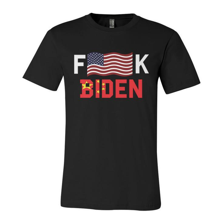 Funny Anti Biden Fjb Bare Shelves Bareshelves Biden Sucks Political Humor Unisex Jersey Short Sleeve Crewneck Tshirt