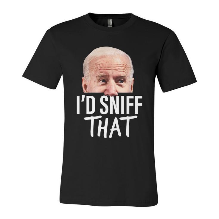 Funny Anti Biden Fjb Dementia Biden Poopypants Funny Anti Biden Sleepy Joe Unisex Jersey Short Sleeve Crewneck Tshirt