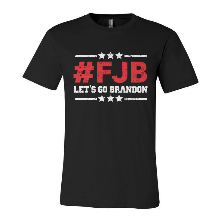Funny Anti Biden Fjb Let Go Brandon Lets Go Brandon Republican Fjb Funny Unisex Jersey Short Sleeve Crewneck Tshirt