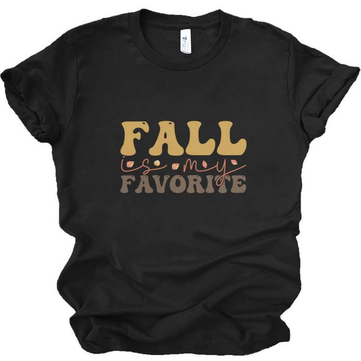 Funny Fall Is My Favorite Love Fall Men Women T-shirt Unisex Jersey Short Sleeve Crewneck Tee