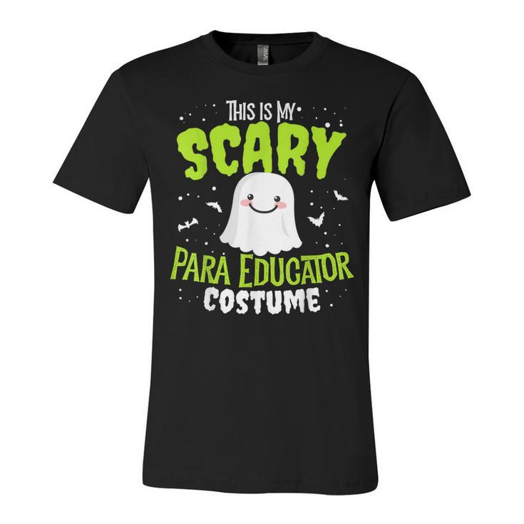 Funny Para Educator Halloween School Nothing Scares Easy Costume  Unisex Jersey Short Sleeve Crewneck Tshirt