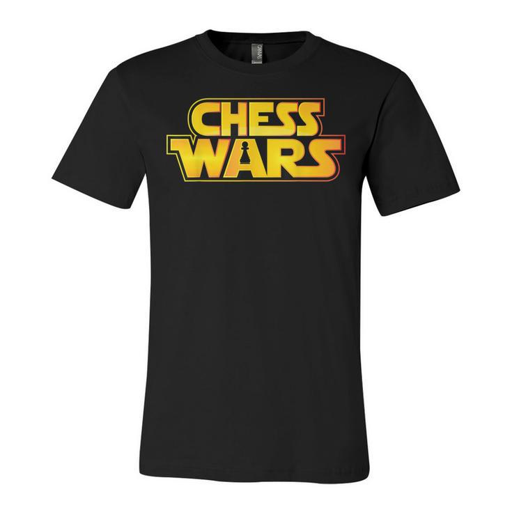 Gift For Chess Player - Chess Wars Pawn  Unisex Jersey Short Sleeve Crewneck Tshirt