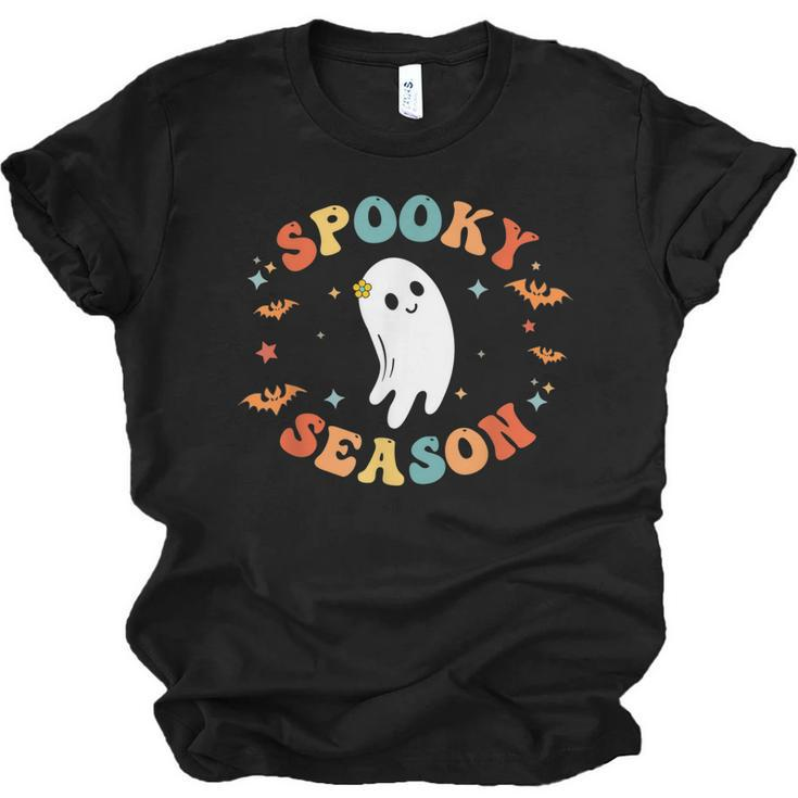 Groovy Spooky Season Halloween Costume For Women Halloween  Men Women T-shirt Unisex Jersey Short Sleeve Crewneck Tee