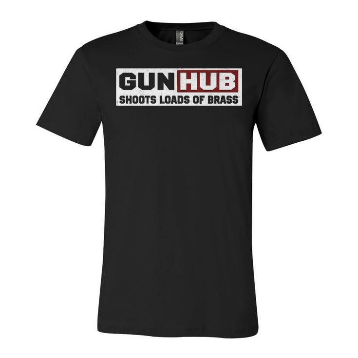 Gunhub Unisex Jersey Short Sleeve Crewneck Tshirt