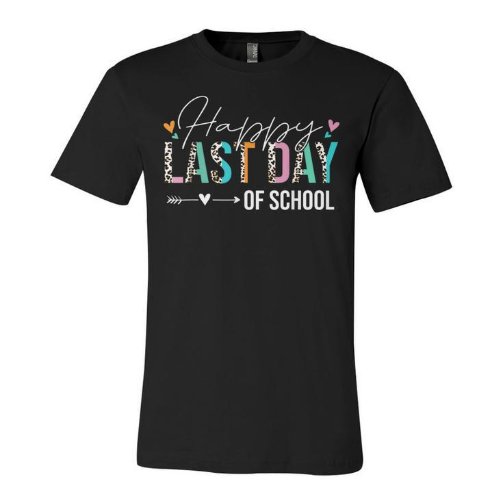 Happy Last Day Of School Students And Teachers Women Kids  Unisex Jersey Short Sleeve Crewneck Tshirt