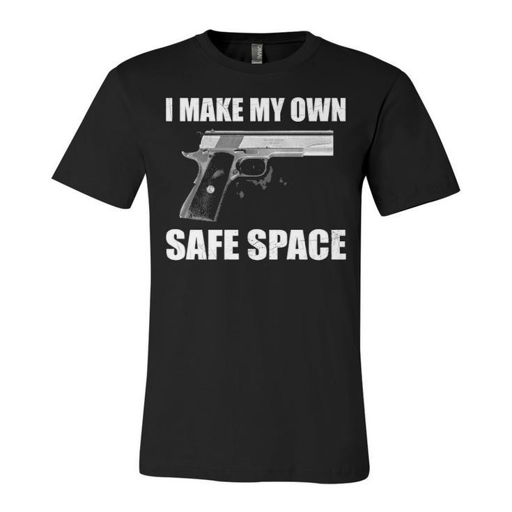 I Make My Own Safe Space Unisex Jersey Short Sleeve Crewneck Tshirt