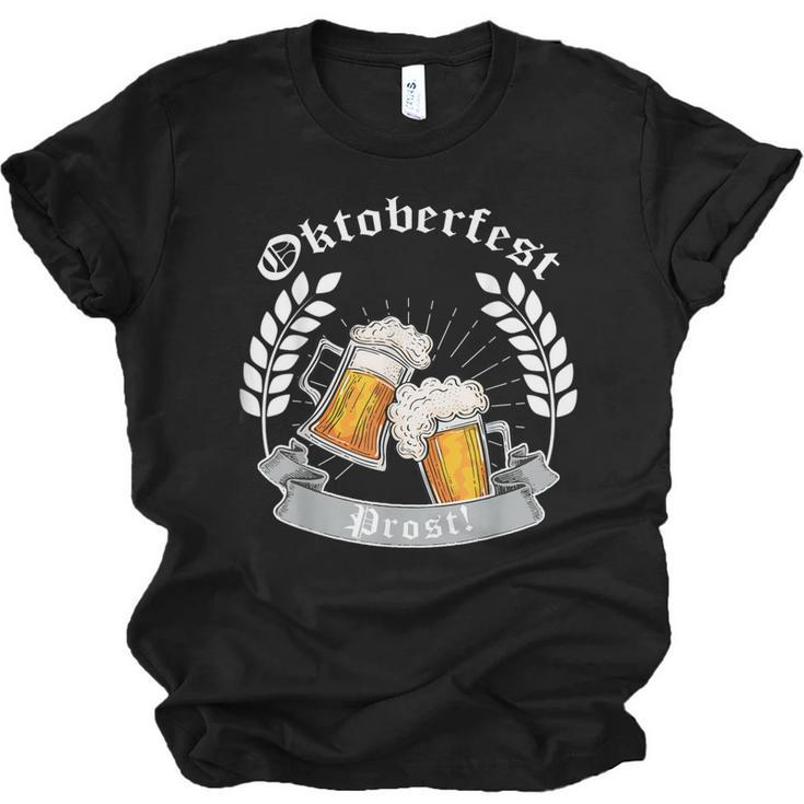 Oktoberfest Prost German Drinking Beer Germany Festival  Men Women T-shirt Unisex Jersey Short Sleeve Crewneck Tee