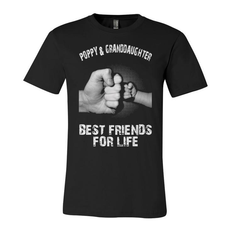 Poppy & Granddaughter - Best Friends Unisex Jersey Short Sleeve Crewneck Tshirt