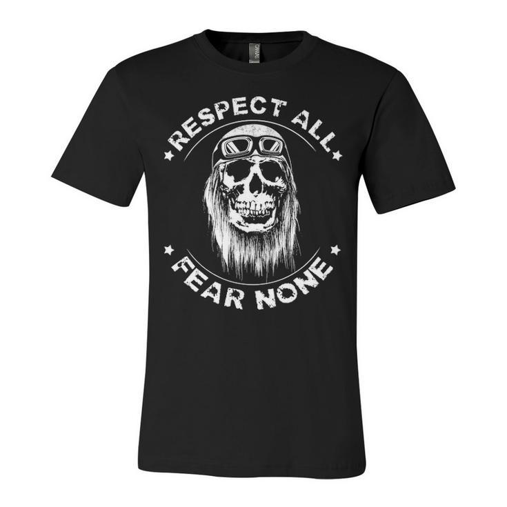 Respect All - Fear None Unisex Jersey Short Sleeve Crewneck Tshirt