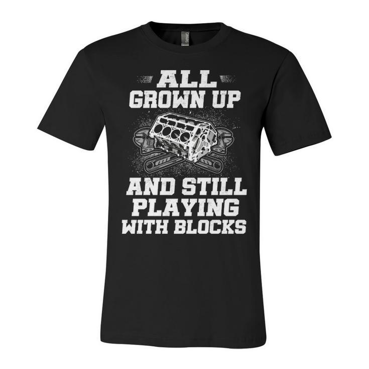 Still Play With Blocks V2 Unisex Jersey Short Sleeve Crewneck Tshirt