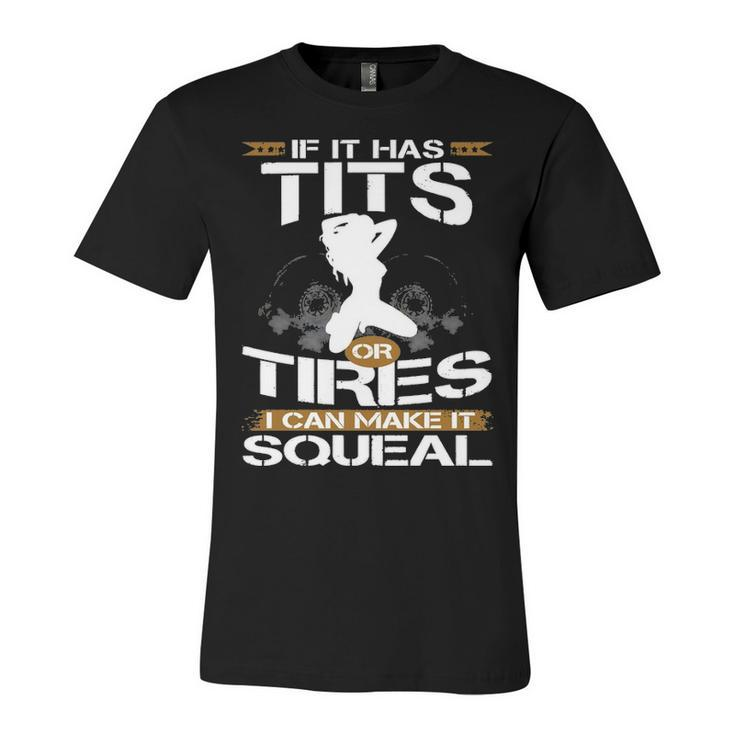 Tires Squeal Unisex Jersey Short Sleeve Crewneck Tshirt